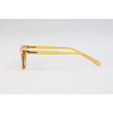 Moscot - 65037 - Orange Translucent - Acetate - Rectangle - Sunglasses