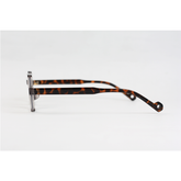 Dior - 7249 - Grey Translucent Tortoise - Acetate - Blue Cut - Hexagonal - Eyewear