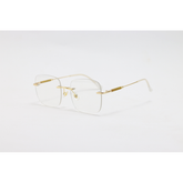 Dita - 21087 - Golden - Metal - Blue Cut - Rimless - Square - Eyewear