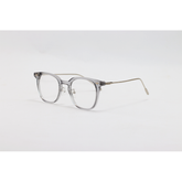 Dita - 8203 - Grey Translucent - Acetate - Metal - Blue Cut - Rectangle - Eyewear