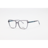 Chanel - 2063 - Grey Translucent - Acetate - Square - Eyewear