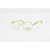 Ciordam - 2306 - Green Lime - Acetate - Hexagonal - Kids - Eyewear