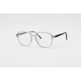 David Beckham - 6253 - Matte Grey Tortoise - Acetate - Blue Cut - Aviator - Eyewear