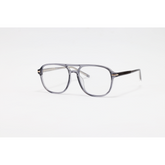 David Beckham - 6253 - Grey Translucent - Acetate - Blue Cut - Aviator - Eyewear