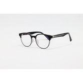 Gentle Monster - 6820 - Matte Black - Acetate - Blue Cut - Oval - Eyewear