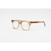 Moscot - 9809 - Brown Translucent - Acetate - Blue Cut - Rectangle - Eyewear