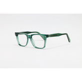 Moscot - 9809 - Green Translucent - Acetate - Blue Cut - Rectangle - Eyewear