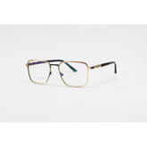 Cartier - 6316 - Golden Black - Metal - Rectangle - Eyewear
