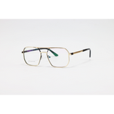 Cartier - 6319 - Golden Black - Metal - Square - Double Bridge - Eyewear