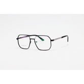 Cartier - 6319 - Gun Black - Metal - Square - Double Bridge - Eyewear
