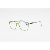 Carrera - 7702 - Green - Metal - Rectangle - Double Bridge - Eyewear