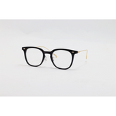 Dita - 8203 - Black Golden - Acetate - Metal - Blue Cut - Rectangle - Eyewear