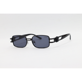 Versace - 2054 - Black - Metal - Rectangle - Sunglasses