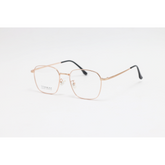 Metal - 6002 - Golden - Rectangle - Eyewear