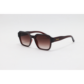 Prada - 328 - Brown Gradient - Acetate - Square - Sunglasses