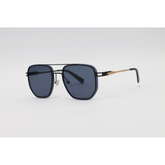Prada - 2A804 - Black - Metal - Double Bridge - Square - Sunglasses