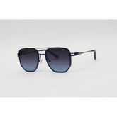 Prada - 2A804 - Blue Gradient - Metal - Double Bridge - Square - Sunglasses