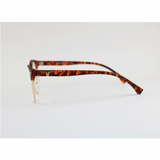 Moscot - 6909 - Golden Tortoise - Club Master - Acetate - Metal - Blue Cut - Eyewear