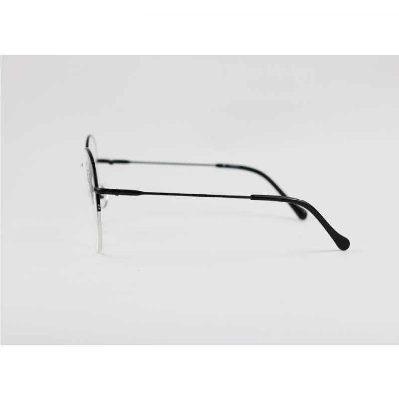 Fangshi – 176 – Black – Half Rim – Metal – Eyewear