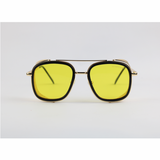 DITA – Flight – Golden Yellow – Metal – Rectangle – Sunglasses