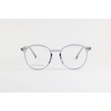 Ray Ban - 2186 - Silver Grey Translucent - Acetate - Metal - Oval - Dual - Attachment - Eye Wear - Sunglasses