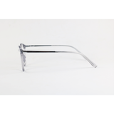 Ray Ban - 2186 - Silver Grey Translucent - Acetate - Metal - Oval - Dual - Attachment - Eye Wear - Sunglasses