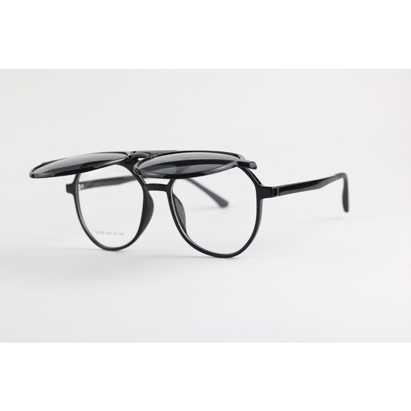 Dior – 2194 – Black – Acetate – Oval – Dual – Attachment – Polarized – Eye Wear – Sunglasses