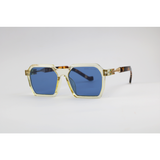 Marc Jacob - 8779 - Flesh Tortoise - Acetate - Hexagonal - Sunglasses