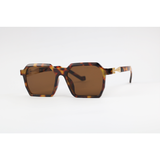 Marc Jacob - 8779 - Tortoise Brown - Acetate - Hexagonal - Sunglasses