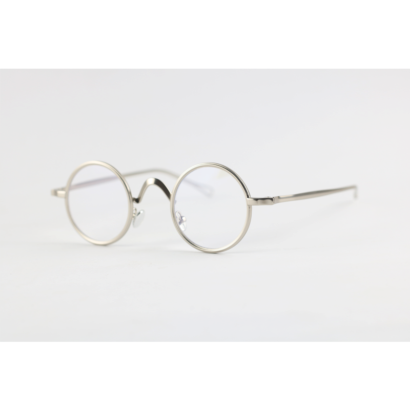 Dior – 919 – Retro – Silver – Metal – Round – Blue Cut – Eyewear