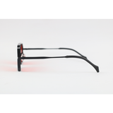 Cartier - 2186 - Black Red - Metal - Octagon - Sunglasses