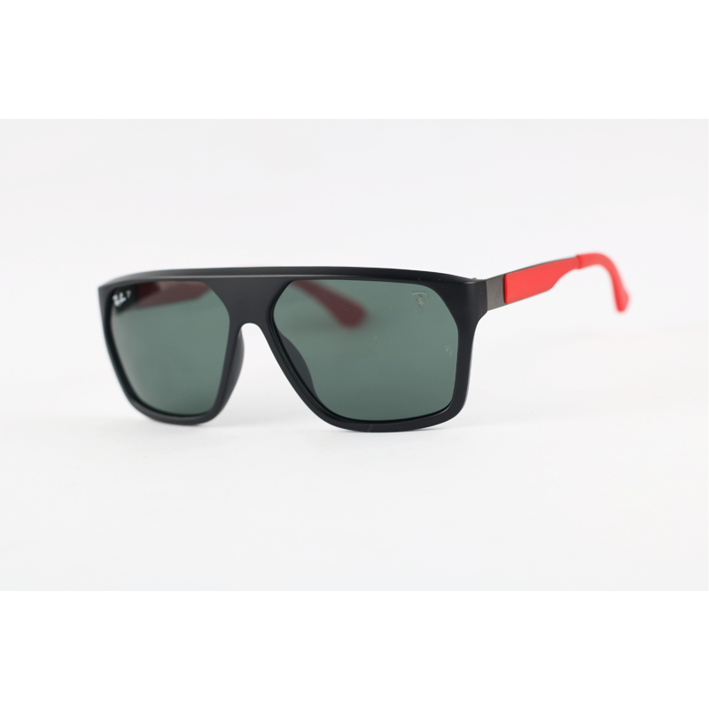 Ray Ban Ferrari - 4309 - Limited Edition - Black Green - Rectangle - Acetate - Polarized - Sunglasses