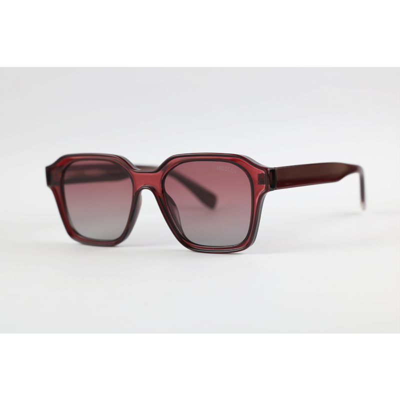 Moscot - 8809 - Ruby - Acetate - Rectangle - Sunglasses