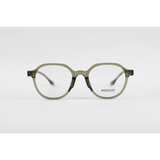 Moscot - 72021 - Green Translucent - Blue Cut - Acetate - Oval - Eyewear