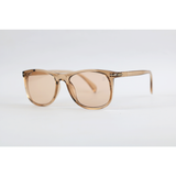 David Beckham - 1879 - Brown Translucent - Acetate - Rectangle - Sunglasses