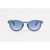 David Beckham - 1026 - Blue Translucent - Acetate - Oval - Sunglasses
