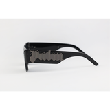 Palm Angles – 98036 – Gun Black – Acetate – Rectangle – Sunglasses
