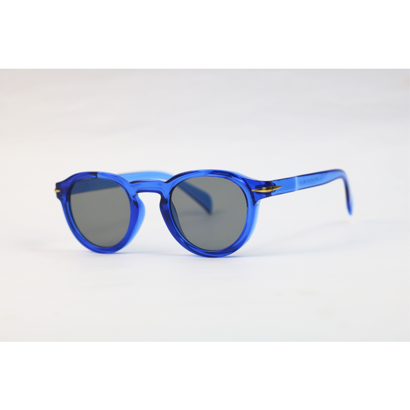 David Beckham – 2279 – Blue Translucent – Acetate – Oval – Sunglasses