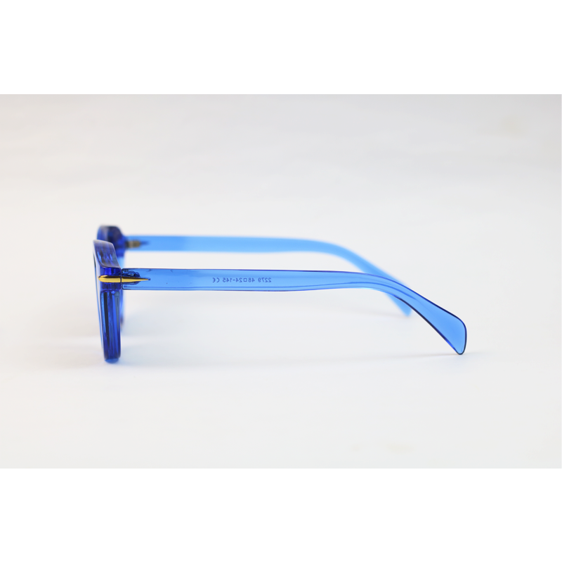 David Beckham – 2279 – Blue Translucent – Acetate – Oval – Sunglasses
