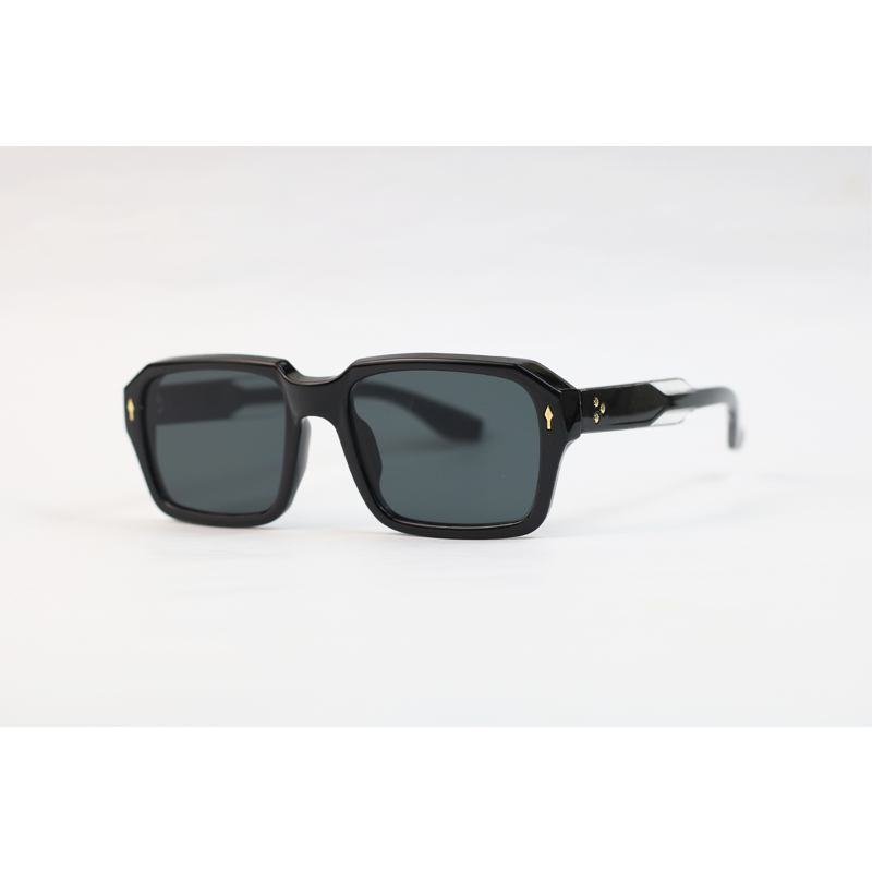 Moscot - 65021 - Black - Acetate - Rectangle - Sunglasses