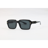 Moscot - 65021 - Black - Acetate - Rectangle - Sunglasses