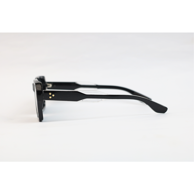 Moscot - 65021 - Black - Acetate - Rectangle - Sunglasses