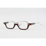 Oliver People - 22015 - Silver Tortoise - Acetate - Metal - Blue Cut - Rectangle - Eyewear