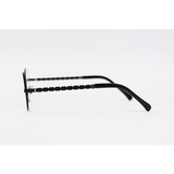 Dior - 31757 - Black - Metal - Blue Cut - Oval - Eyewear