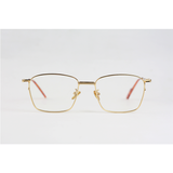 Dior - 5158 - Golden - Blue Cut - Metal - Rectangle - Eyewear
