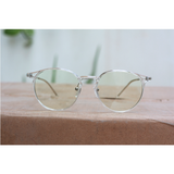 Dior - 7234 - Translucent - Acetate - Metal - Blue Cut - Oval - Eyewear