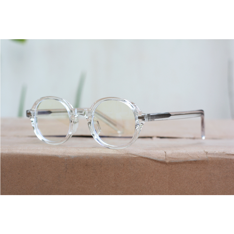 Moscot - 9002 - Petie Sun - Translucent - Blue Cut - Oval - Eyewear