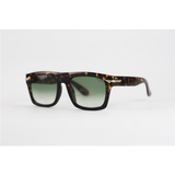 Police - 3394 - Tortoise Green Gradient - Acetate - Rectangle - Sunglasses
