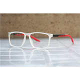 TAGHeuer - 1208 - Translucent Black Red - Drive wear - Rectangle - Eyewear