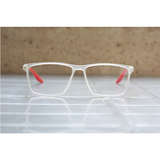 TAGHeuer - 1208 - Translucent Black Red - Drive wear - Rectangle - Eyewear